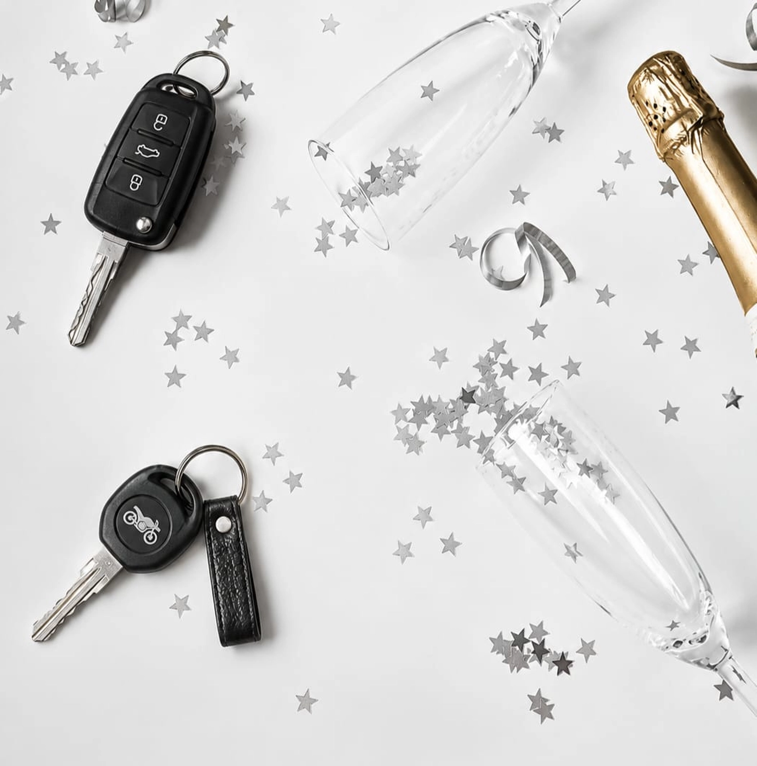 Fahrschule Two for You GmbH – Ein festliches Silvester-Thema.